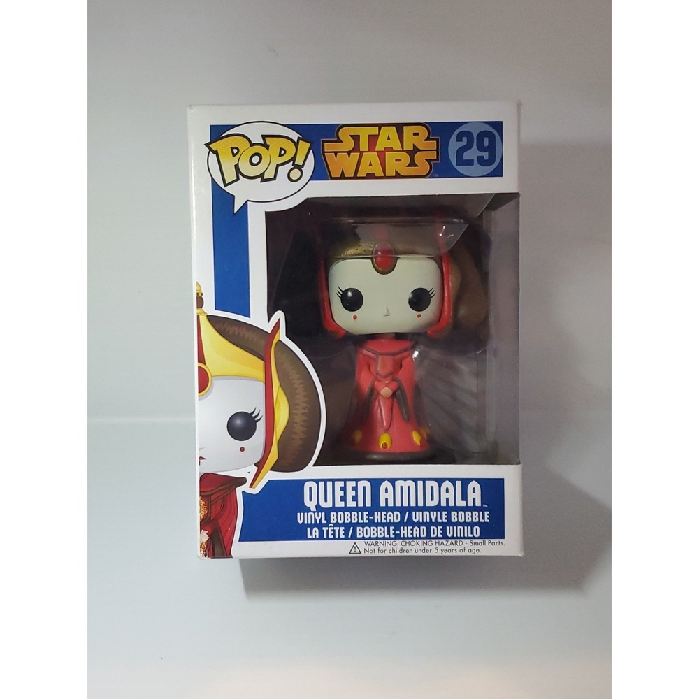Funko Pop! Vinyl: Star Wars Padme Amidala (Queen) #29 Blue Box - NEW